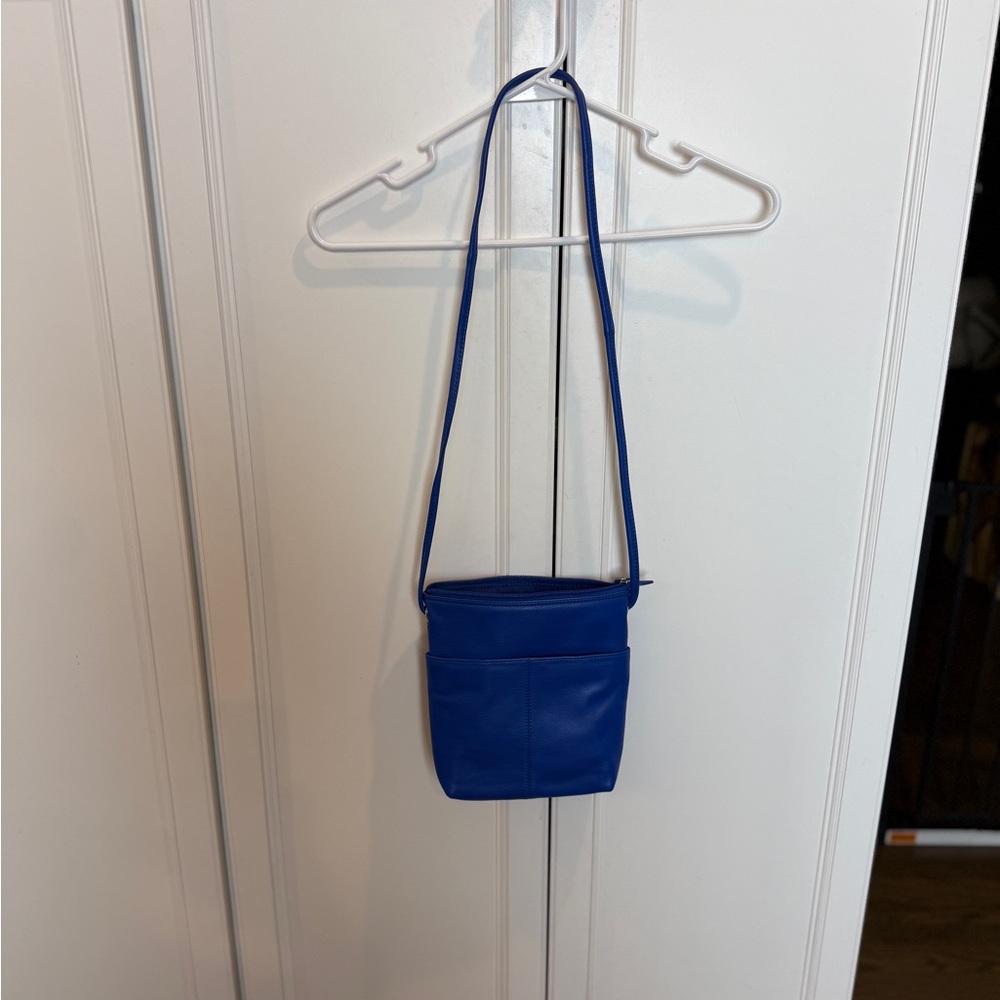 Blue Crossbody Bag